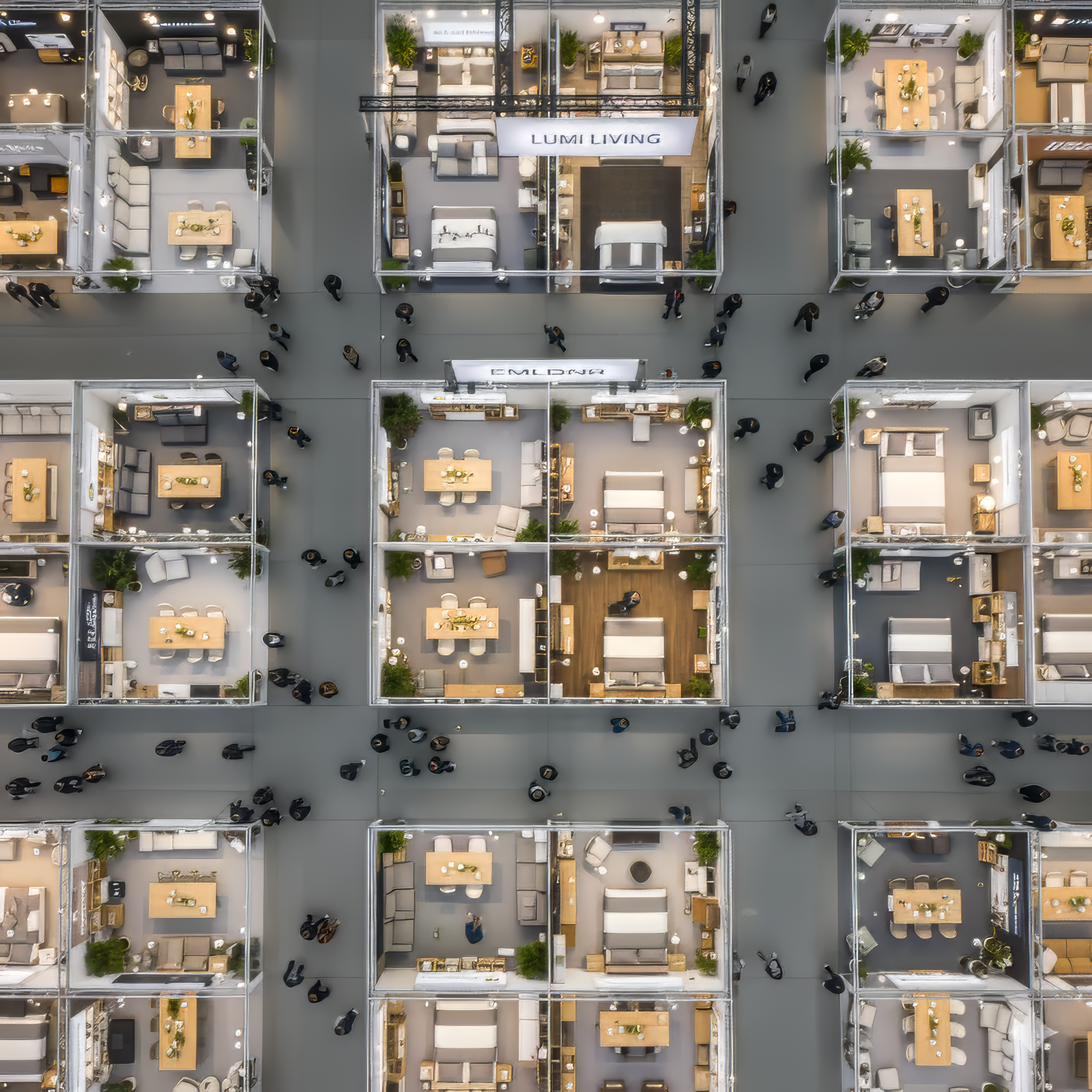 A modern interior space demonstrating innovative home products